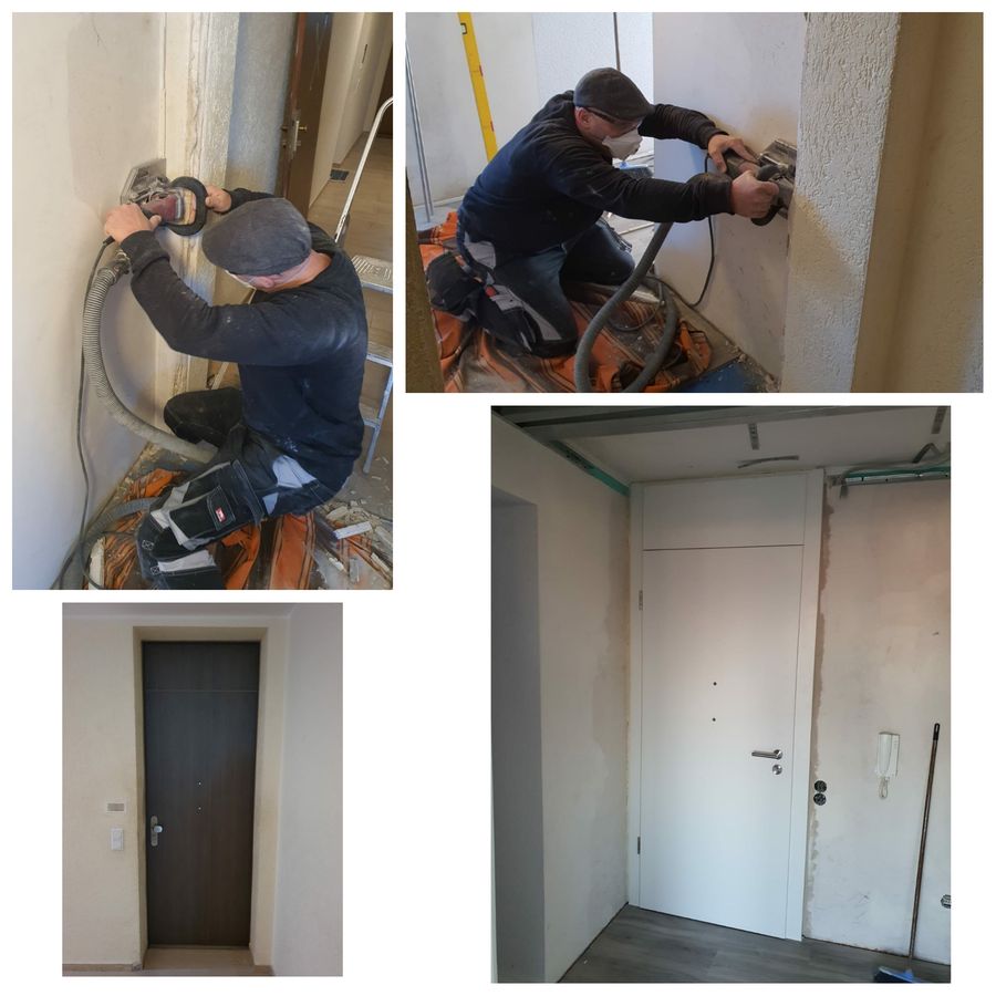 Mauer Durchbruch / Sturz Montage / Fenster Montage in Zellhausen
