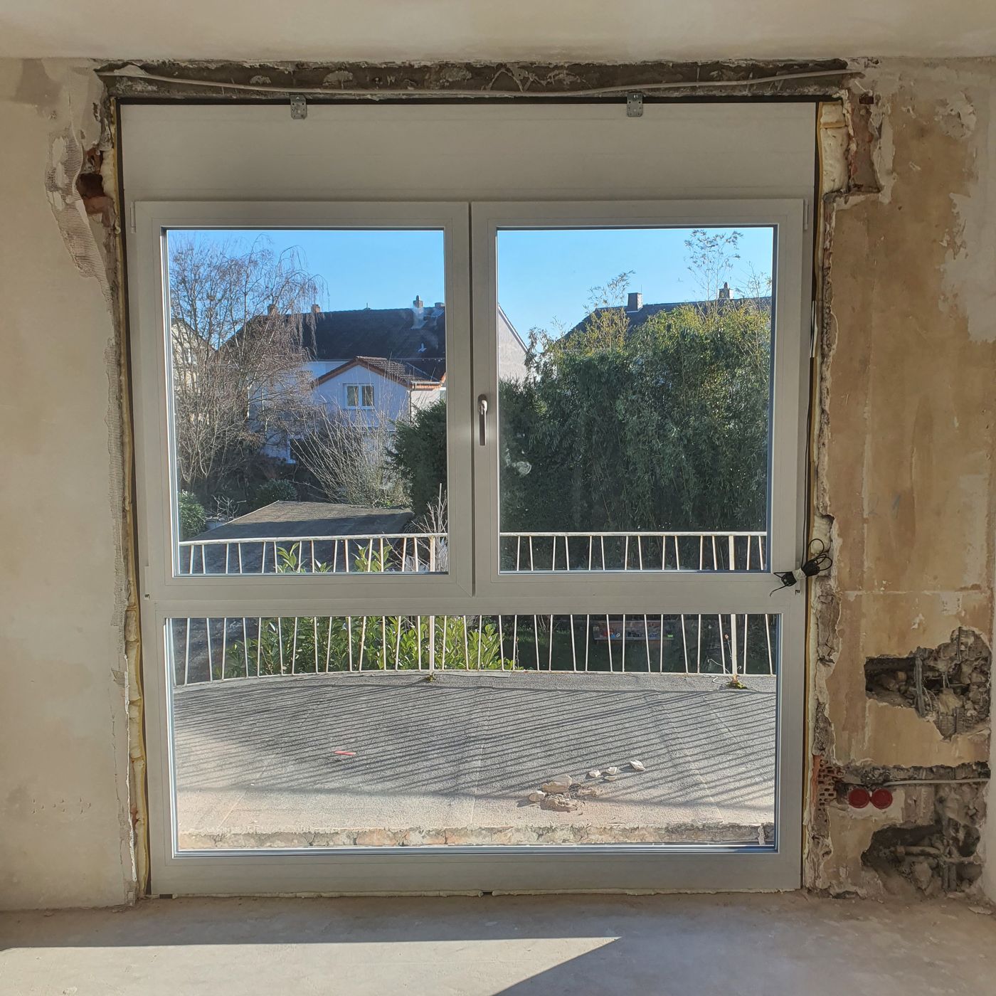 Fenster Modernisierung, Schalschutz Fenster, Schalschutz Balkontür, Bodentiefes Fenster in Hanau-Steinheim